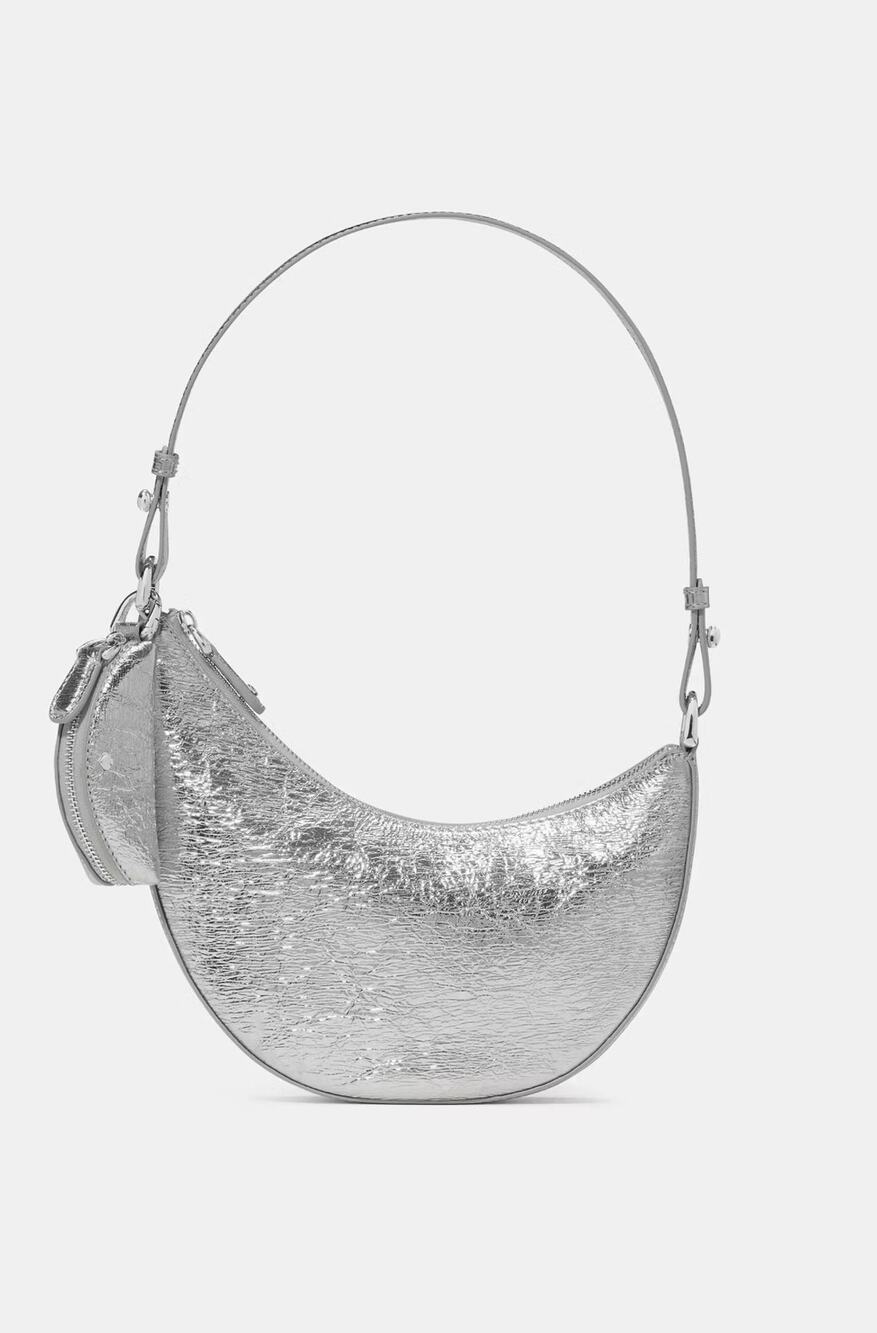 Kate spade Duo Crinkle Metallic Mini Shoulder